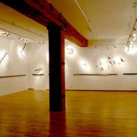 Ceres Gallery Installation Fly Away Welded steel sculpture 2007 Ceres Gallery Installation Fly Away Welded steel sculpture 2007