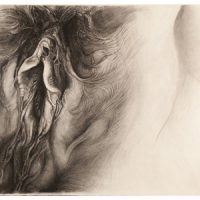 ProjectS_03, charcoal on watercolor paper, 33” x 57”, 2015 ProjectS_03, charcoal on watercolor paper, 33” x 57”, 2015